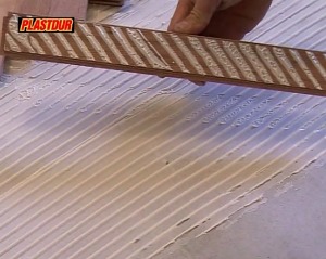 Plastdur ragasztó bordázatának képe